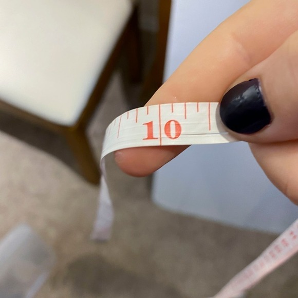 Frame le high ankle skinny crop White Blue ombre Stripe Skinny size 30 - Picture 8 of 11